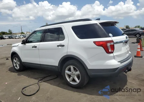 2018 Ford Explorer из США, поврежденный, VIN 1FM5K7B86JGC86937